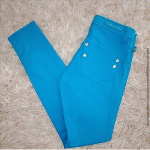 Rock & Republic Teal Kashmere Skinny Jeans